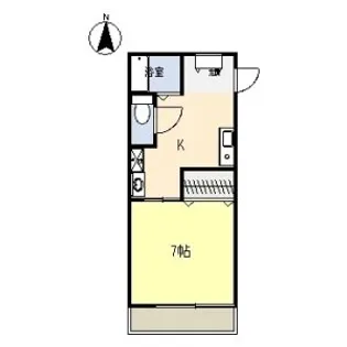 アビタシオン本郷【1階】の間取り