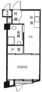パラスト野方【5階】の間取り