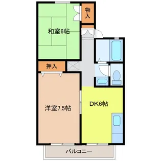 Happy Village【2階】の間取り