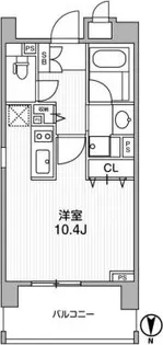 クリオ西池袋【7階】の間取り
