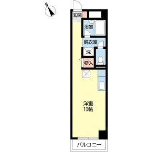 プロシード南行徳【4階】の間取り