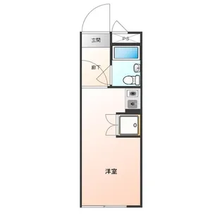 シルフィード恵比寿 イースト【2階】の間取り