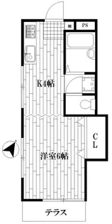 メゾンミキ【1階】の間取り