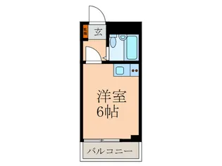 グレ-スハイム横山【2階】の間取り