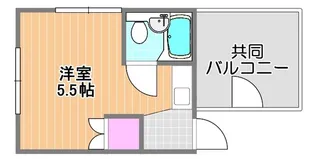 ビッグバーンズマンション伊島G棟【2階】の間取り