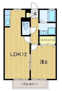 セジュールHAYATO【1階】の間取り
