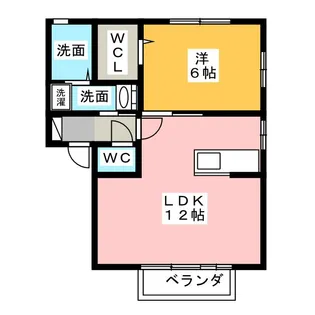 プリマベーラII【2階】の間取り