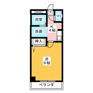 エスポワール今林【3階】の間取り