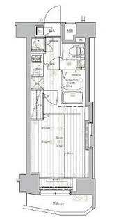 レアライズ新宿【6階】の間取り