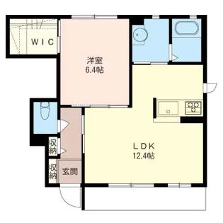 SHM ヴェルジェ【1階】の間取り