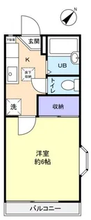 フロリアードA棟【1階】の間取り