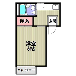 サンライフ甲田【2階】の間取り