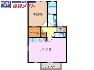 heritage a.i 3【1階】の間取り