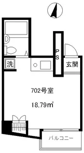 カーサダルテ【8階】の間取り