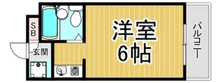 ジョイフル東園田【3階】の間取り