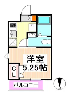 I-FLAT明大前【2階】の間取り