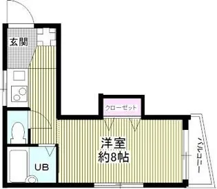アルス下北沢【1階】の間取り