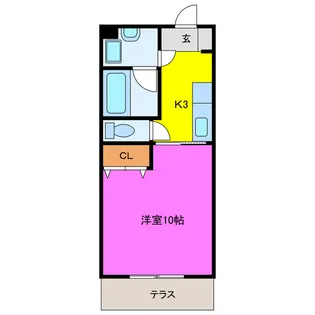 アルル竜【2階】の間取り