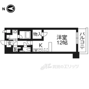 TAM’SComfort【7階】の間取り