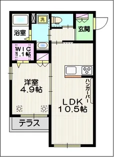 Tiede Famille【1階】の間取り