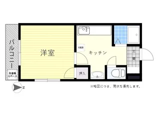 スカイコート大分大在第3【4階】の間取り