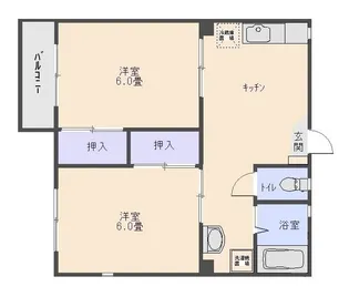 ニューライフ【2階】の間取り