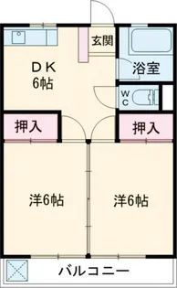グリーン武蔵野台【3階】の間取り