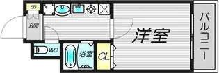 ロイヤルメゾン北浜【4階】の間取り