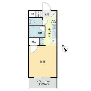 メゾン・ド・サクレ【2階】の間取り