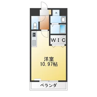 プレミアムキャッスル有松【6階】の間取り