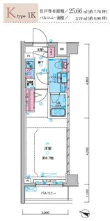 ガリシア西馬込【1階】の間取り