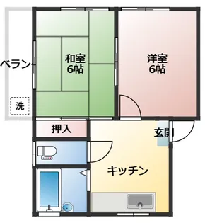 グランツリー横須賀【2階】の間取り