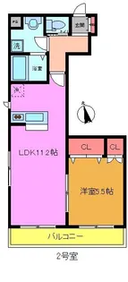Sion【2階】の間取り