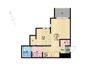 R-smart花園3【2階】の間取り
