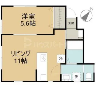 サンライズ舎人【1階】の間取り