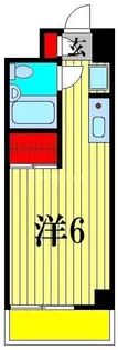 ジュネパレス松戸第41【5階】の間取り