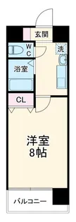 新梅田プライム【5階】の間取り