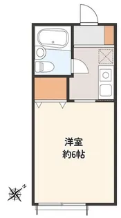 日昭ハイツ【1階】の間取り