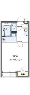 クレイノ大岩II【2階】の間取り