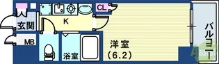 エステムコート新神戸エリタージュ【10階】の間取り