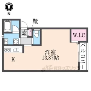 プレステ柳壱番館【3階】の間取り