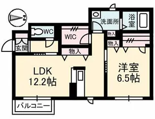 シャーメゾンT・K【1階】の間取り