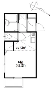 アルカディア保谷【1階】の間取り