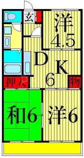 KODAヒルズ新小岩【2階】の間取り