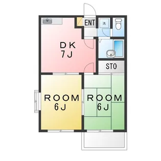 コンフォルト23【2階】の間取り