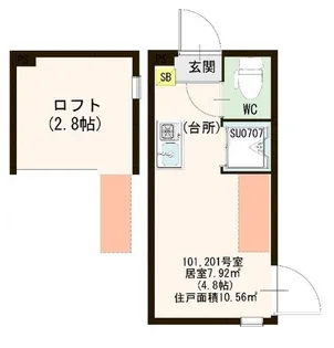 YRoom II【1階】の間取り