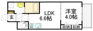 KatayamaBLD23【9階】の間取り
