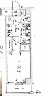 スカイコート木場ガーデン【2階】の間取り