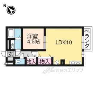 ルミエール2【2階】の間取り