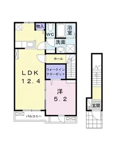 パエーゼT【2階】の間取り